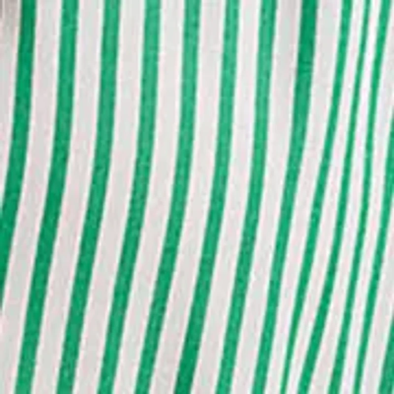 Classic Fit Striped Broadcloth Shirt