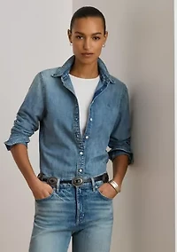 Women's Classic Fit Denim Shirt