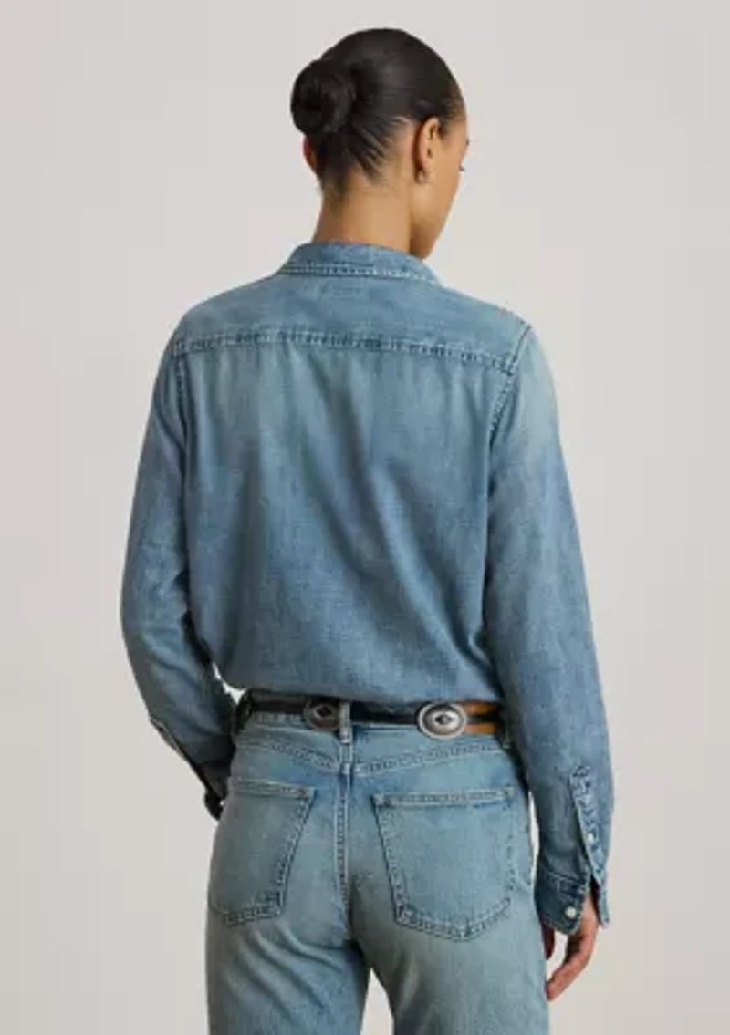 Women's Classic Fit Denim Shirt