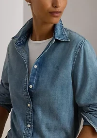Women's Classic Fit Denim Shirt