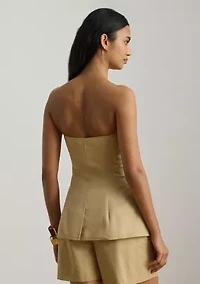 Women's Cotton Twill Bustier