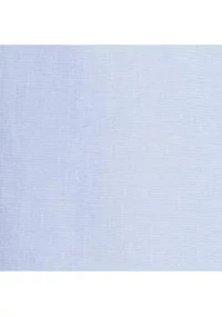 Women's Ruffle-Trim End-on-End Cotton Shirt