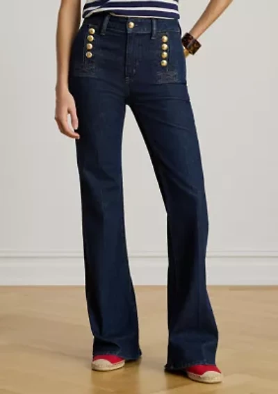 High-Rise Flare Sailor Jeans