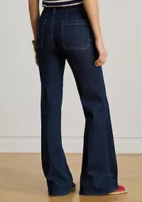 High-Rise Flare Sailor Jeans