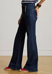 High-Rise Flare Sailor Jeans