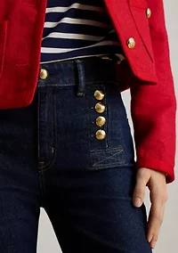High-Rise Flare Sailor Jeans