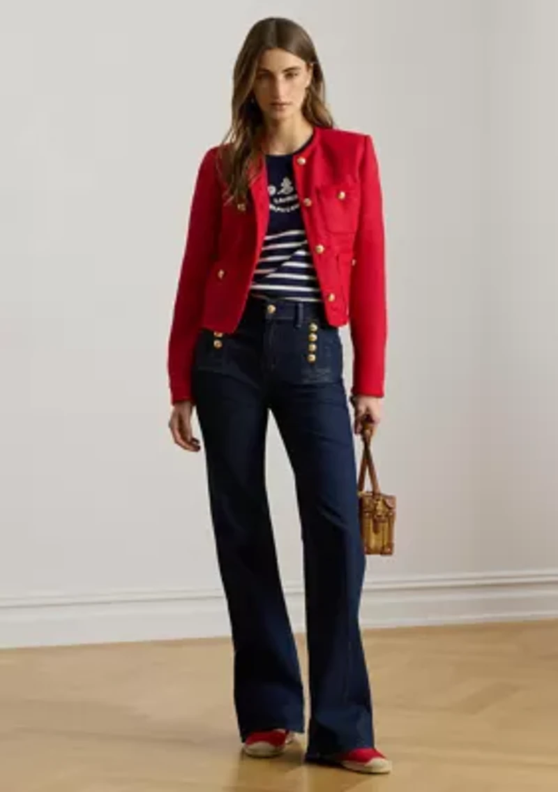 High-Rise Flare Sailor Jeans