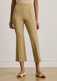 Women's Twill Flare Ankle Pants