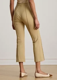 Women's Twill Flare Ankle Pants