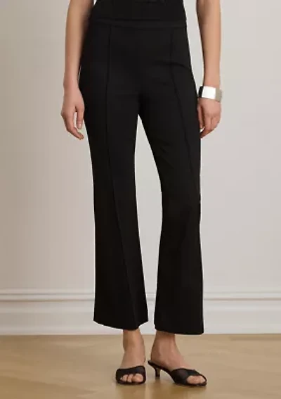 Women's Twill Flare Ankle Pants