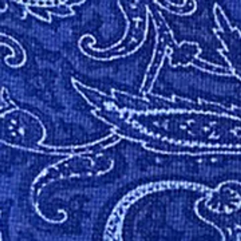 Paisley Short-Sleeve Sweater