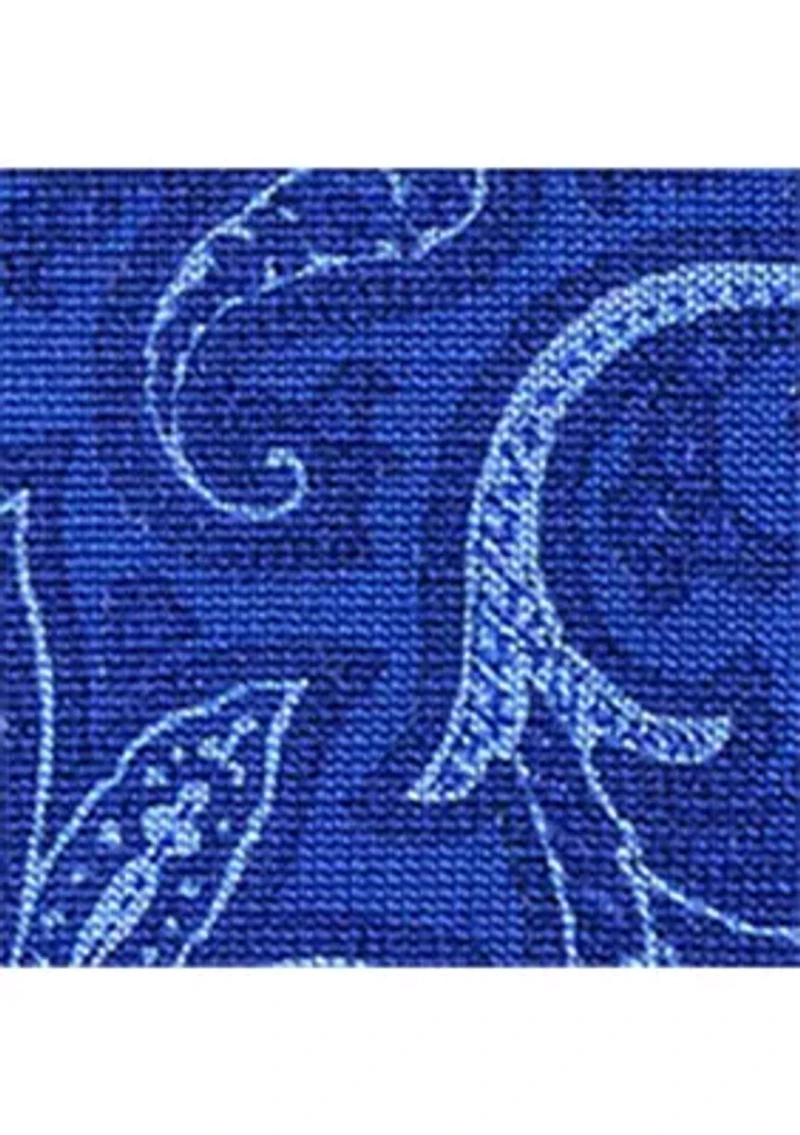 Paisley Short-Sleeve Sweater