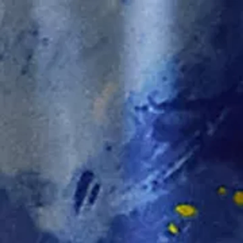 Abstract-Print Crepe Wide-Leg Pants