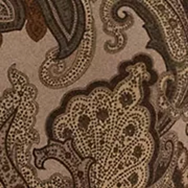 Women's Paisley Stretch Jersey Boatneck Dress