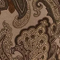 Women's Paisley Stretch Jersey Boatneck Dress