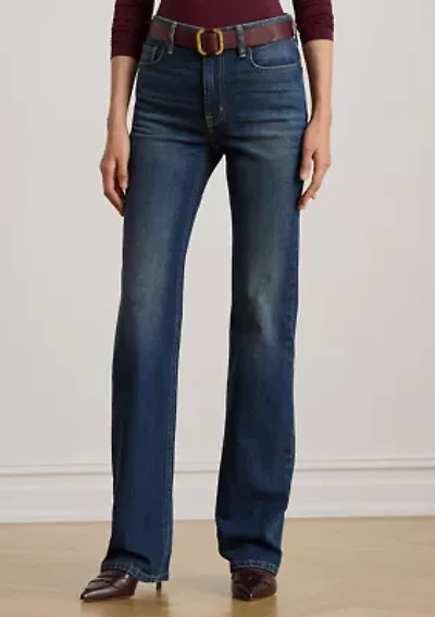 Women's High-Rise Straight Jeans