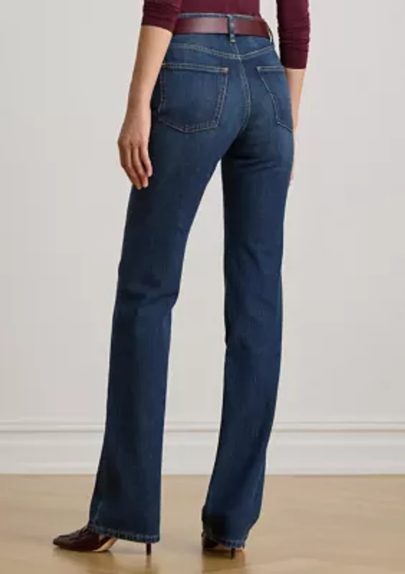 Women's High-Rise Straight Jeans