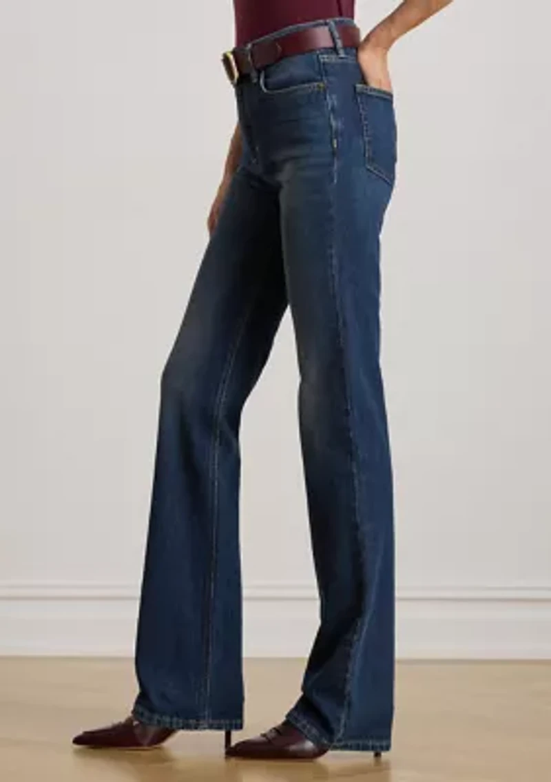 Women's High-Rise Straight Jeans