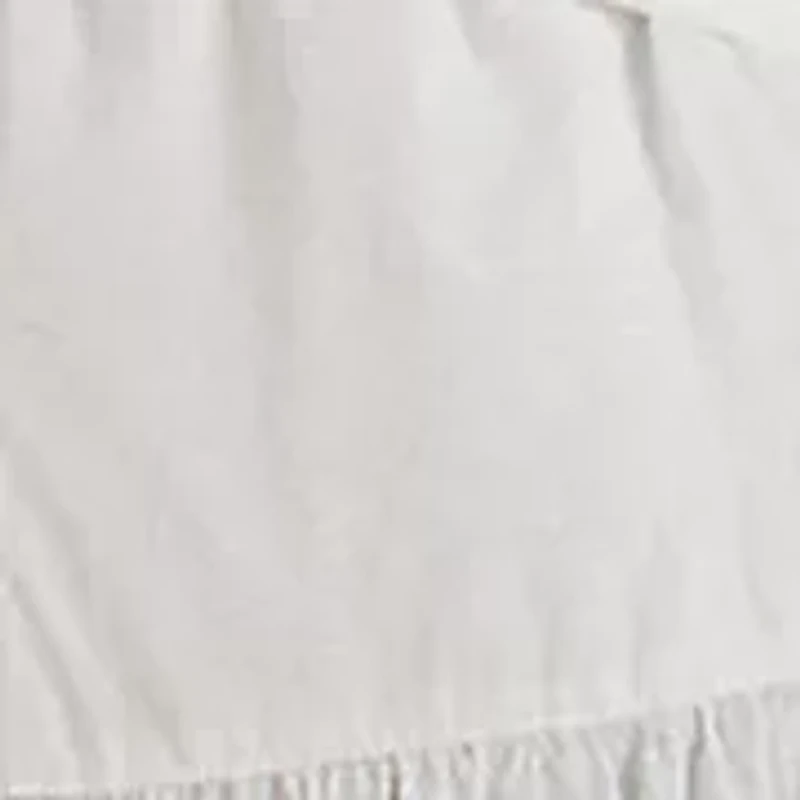 Women's Cotton Broadcloth Tiered Dress