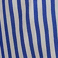 Women's Striped Cotton Broadcloth Tie-Neck Shirt