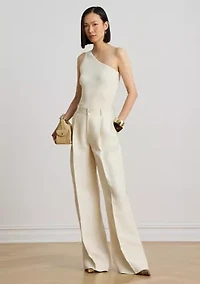Women's Rib-Knit One-Shoulder Sweater