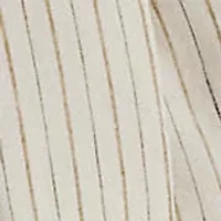 Pinstripe Linen Blazer