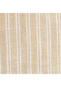 Women's Striped Linen Wide-Leg Pants