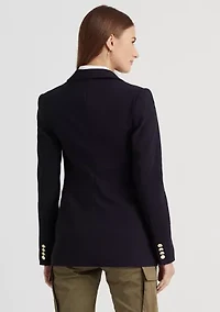 Petite Wool Crepe Blazer