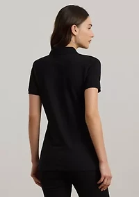 Petite Piqué Polo Shirt