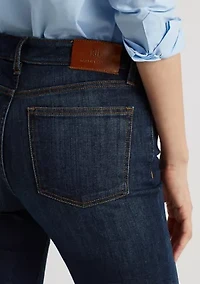 Petite Mid-Rise Straight Jeans