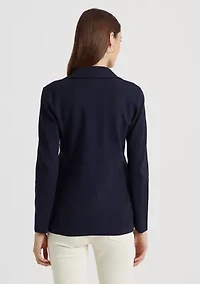 Petite Combed Cotton Blazer