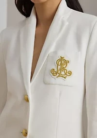 Petite Bullion Jacquard Blazer