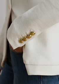 Petite Bullion Jacquard Blazer