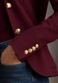 Petite Bullion Jacquard Blazer