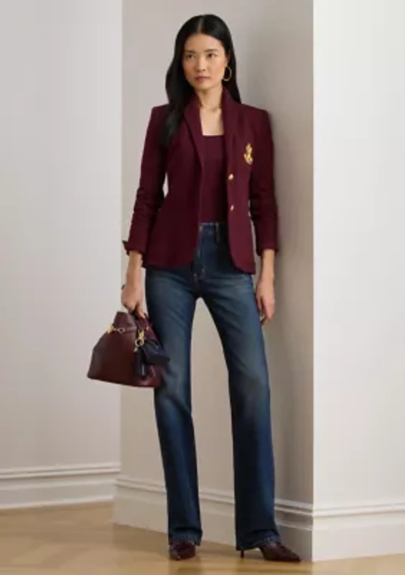 Petite Bullion Jacquard Blazer