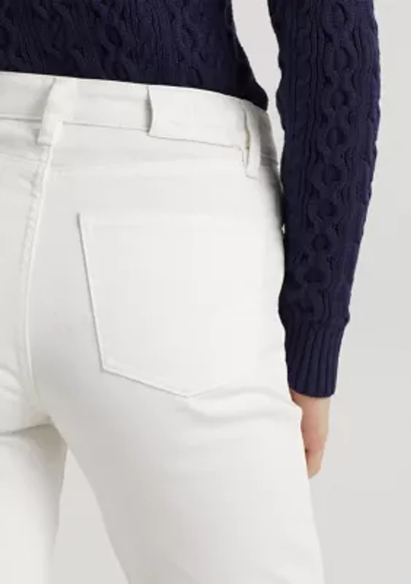 Petite Cutoff Denim Shorts