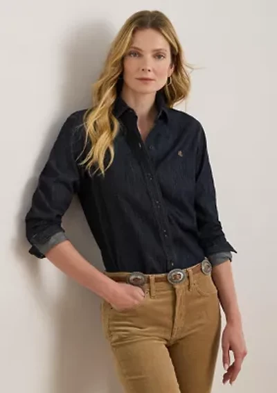 Petite Denim Shirt