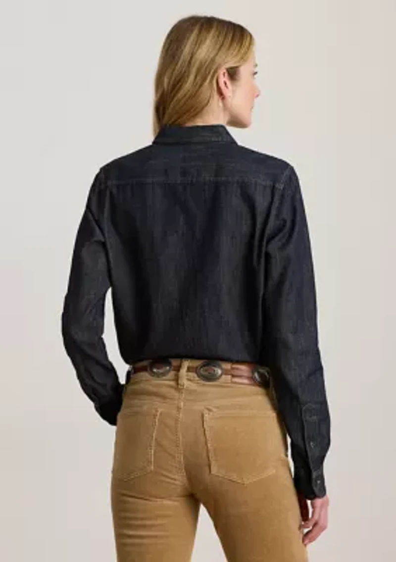 Petite Denim Shirt