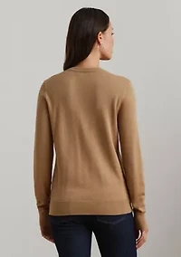 Petite Cotton-Blend Sweater