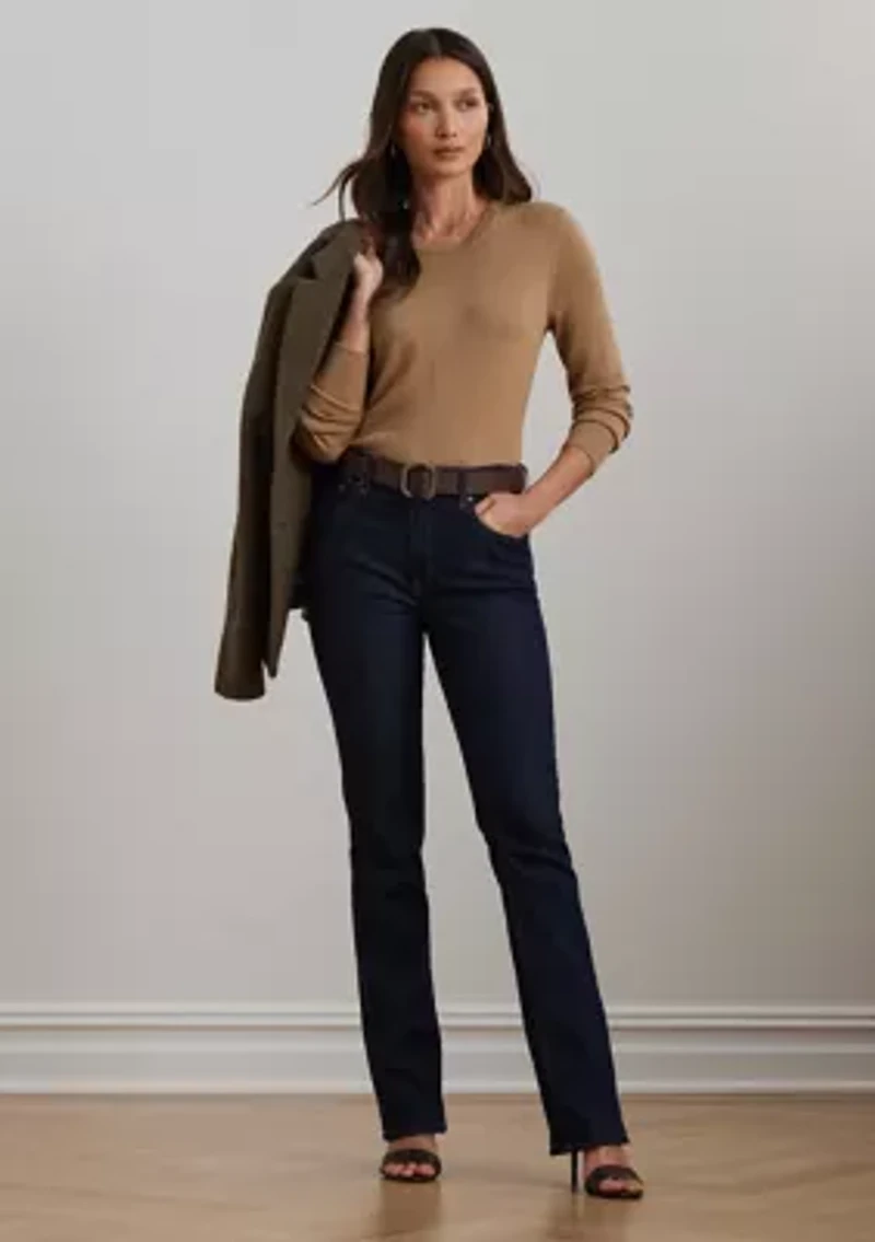 Petite Cotton-Blend Sweater