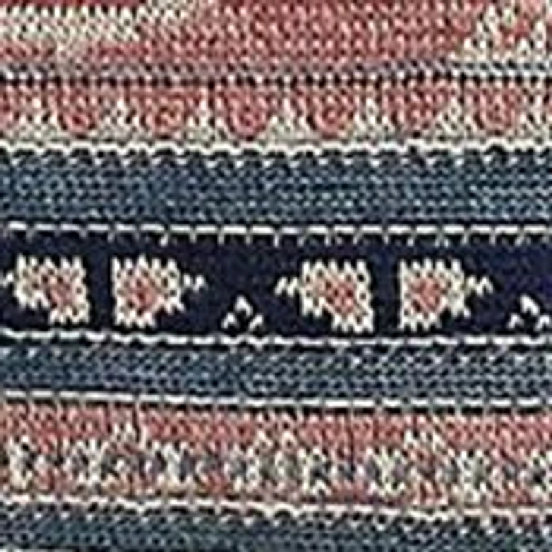 Petite Geo Motif Linen Cotton Pencil Skirt