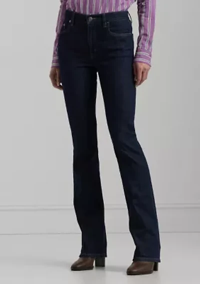 Petite High-Rise Boot Jeans