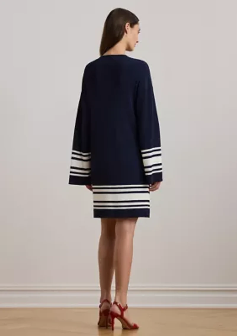 Petite Two-Tone Cardigan