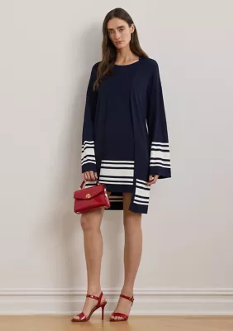 Petite Two-Tone Cardigan