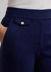 Petite Ponte Ankle Pants