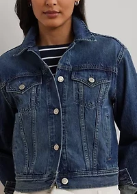 Petite Denim Trucker Jacket