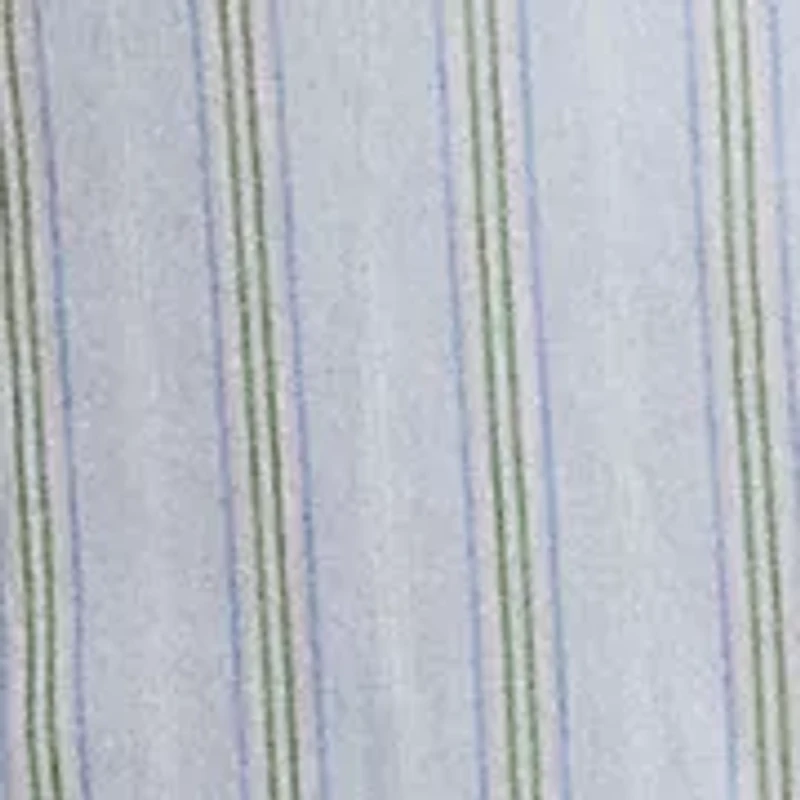 Petite Oversize Striped Cotton Voile Shirt