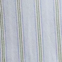 Petite Oversize Striped Cotton Voile Shirt