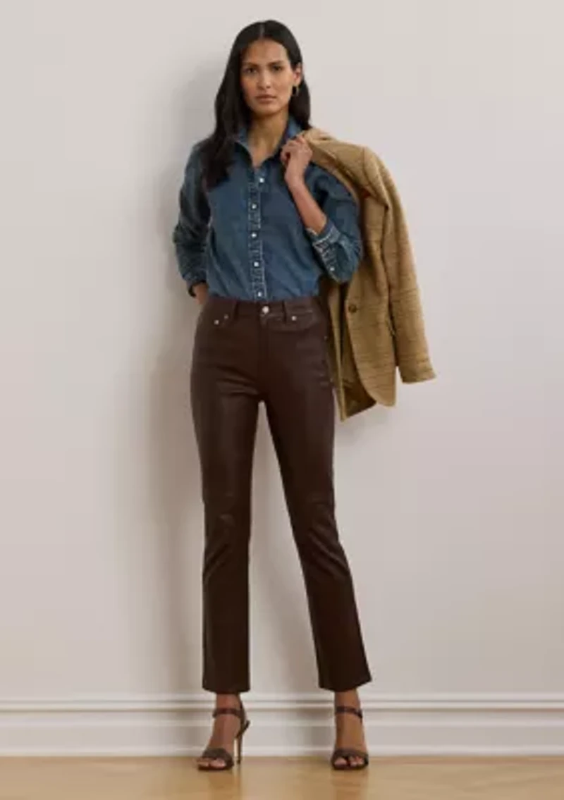 Petite Classic Fit Denim Shirt