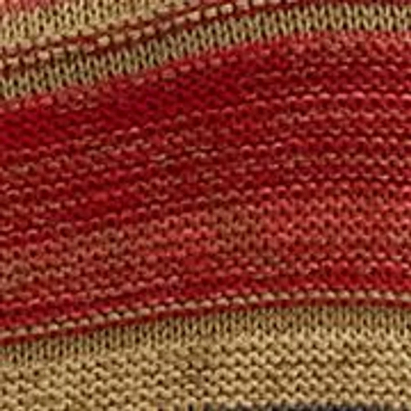Petite Geo Striped Short Sleeve Sweater